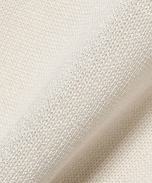 Demi-Luxe BEAMS(デミルクス ビームス)の「【5/14値下げ】コットンシルク Vネック プルオーバー(ニット/セーター・レディース・オフホワイト/ベージュ・ONE SIZE)」の14枚目の写真