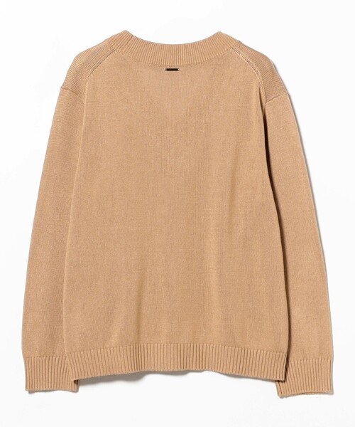 Demi-Luxe BEAMS(デミルクス ビームス)の「【5/14値下げ】コットンシルク Vネック プルオーバー(ニット/セーター・レディース・オフホワイト/ベージュ・ONE SIZE)」の17枚目の写真