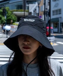 LONG BRIM NYLON SUN HAT/95％以上 UVカット 接触冷感