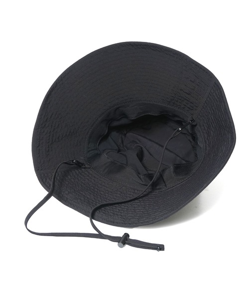 BEN DAVIS（ベンデイビス）の「LONG BRIM NYLON SUN HAT/95％以上 UVカット 接触冷感（ハット・レディース・ベージュ/ブラック/ライトベージュ・FREE）」の7枚目の写真