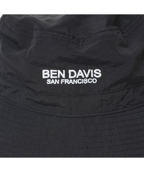 BEN DAVIS（ベンデイビス）の「LONG BRIM NYLON SUN HAT/95％以上 UVカット 接触冷感（ハット・レディース・ベージュ/ブラック/ライトベージュ・FREE）」の6枚目の写真