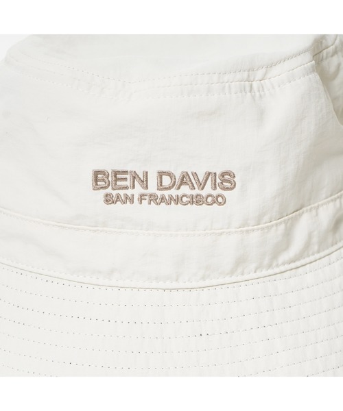 BEN DAVIS（ベンデイビス）の「LONG BRIM NYLON SUN HAT/95％以上 UVカット 接触冷感（ハット・レディース・ベージュ/ブラック/ライトベージュ・FREE）」の17枚目の写真