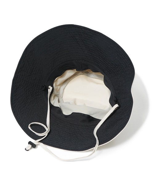 BEN DAVIS（ベンデイビス）の「LONG BRIM NYLON SUN HAT/95％以上 UVカット 接触冷感（ハット・レディース・ベージュ/ブラック/ライトベージュ・FREE）」の18枚目の写真