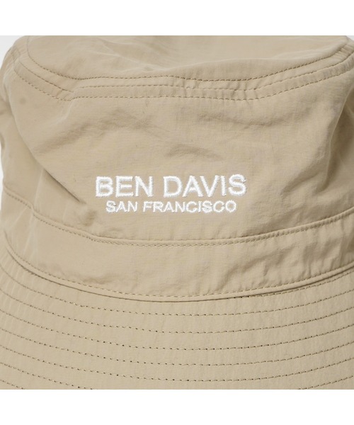 BEN DAVIS（ベンデイビス）の「LONG BRIM NYLON SUN HAT/95％以上 UVカット 接触冷感（ハット・レディース・ベージュ/ブラック/ライトベージュ・FREE）」の11枚目の写真