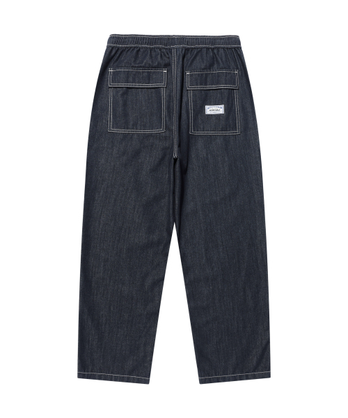 Wacky WiLLy（ワッキーウィリー）の「[26SS] イージーデニムパンツ インディゴ（デニムパンツ・レディース・その他・SMALL/MEDIUM/LARGE/X-LARGE）」の3枚目の写真