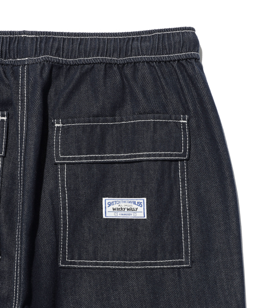Wacky WiLLy（ワッキーウィリー）の「[26SS] イージーデニムパンツ インディゴ（デニムパンツ・レディース・その他・SMALL/MEDIUM/LARGE/X-LARGE）」の7枚目の写真