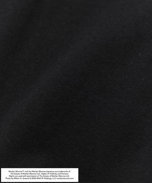 FREAK'S STORE(フリークスストア)の「マリリンモンロー フェイスクラック フォト Tシャツ(Tシャツ/カットソー・メンズ・ブラック/ホワイト/ライトグレー・LARGE/SMALL/MEDIUM)」の13枚目の写真