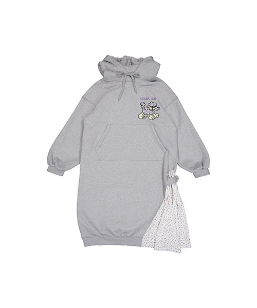 DOODLE HOODIE DRESS