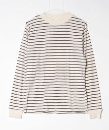 "02"≪Robert P. Miller≫パックT パネルリブ 長袖 Tシャツ