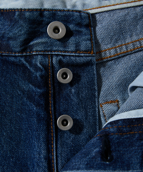HORLISUN(ホーリーサン)の「Blueborn Damage Loose Denim Pants Normal Navy(デニムパンツ・メンズ・その他・SMALL/MEDIUM/LARGE)」の3枚目の写真