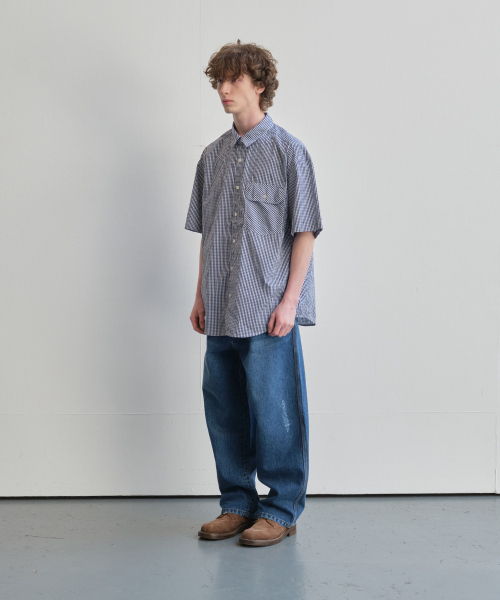 HORLISUN(ホーリーサン)の「Blueborn Damage Loose Denim Pants Normal Navy(デニムパンツ・メンズ・その他・SMALL/MEDIUM/LARGE)」の8枚目の写真