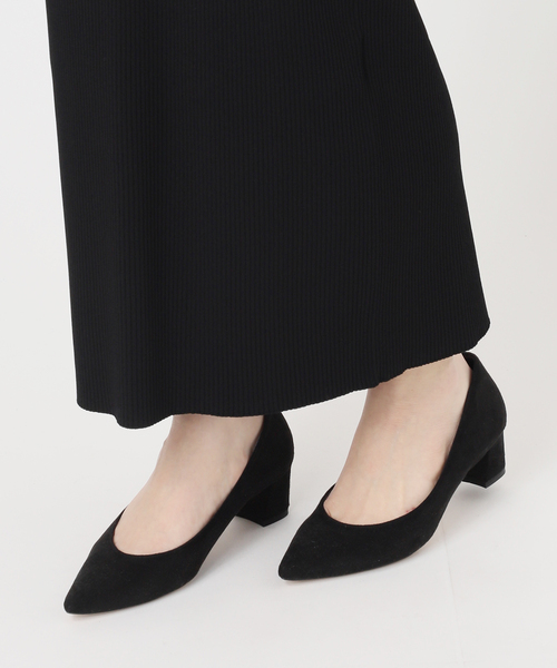 VERMEIL par iena（ヴェルメイユパーイエナ）の「RIBタイトスカート（スカート・レディース・ブラック・FREE）」の4枚目の写真