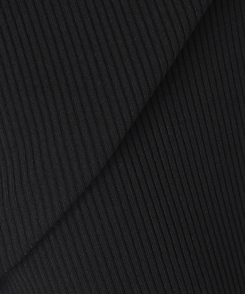 VERMEIL par iena（ヴェルメイユパーイエナ）の「RIBタイトスカート（スカート・レディース・ブラック・FREE）」の3枚目の写真