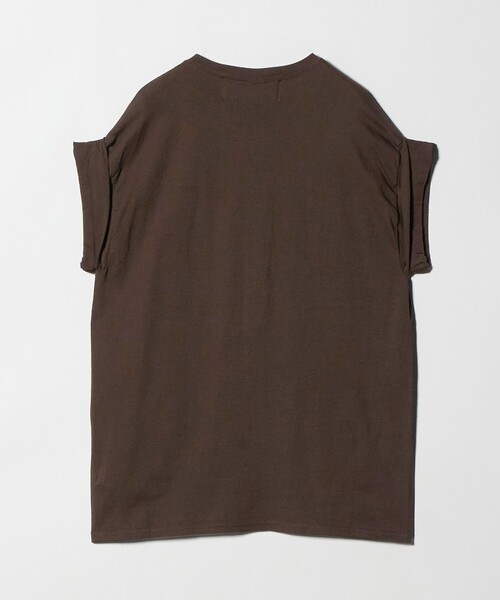dahl'ia(ダリア)の「【WEB限定】<dahl’ia>リメイク ショートスリーブ Tシャツ(Tシャツ/カットソー・レディース・ブラック/ダークブラウン/ホワイト・FREE)」の15枚目の写真