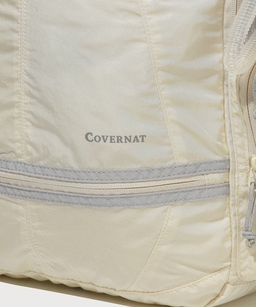 COVERNAT(カバーナット)の「LIGHT NYLON BACKPACK(バックパック/リュック・メンズ・スカイブルー/アイボリー/ブラック・FREE)」の13枚目の写真