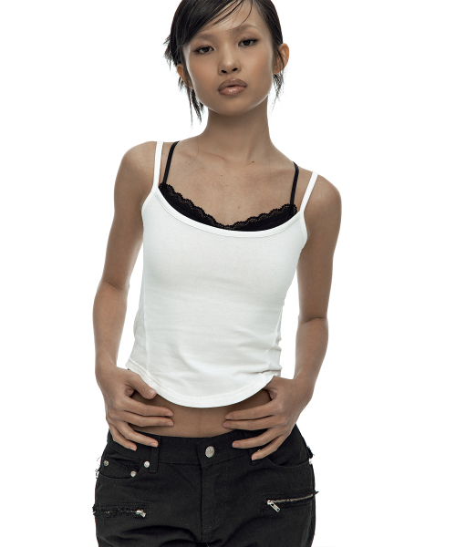 KASHIKO(カシコ)の「Nessa Lace Top White(Tシャツ/カットソー・レディース・その他・FREE)」の9枚目の写真