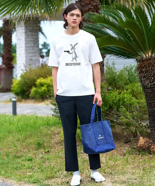 DRESSTERIOR(ドレステリア)の「【接触冷感/抗菌防臭/消臭】ICE CLEAR COTTON ガンラビットTシャツ(Tシャツ/カットソー・メンズ・ブラック/グリーン/ホワイト/スミクロ・90/91/92/94)」の10枚目の写真