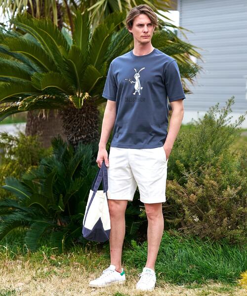 DRESSTERIOR(ドレステリア)の「【接触冷感/抗菌防臭/消臭】ICE CLEAR COTTON ガンラビットTシャツ(Tシャツ/カットソー・メンズ・ブラック/グリーン/ホワイト/スミクロ・90/91/92/94)」の22枚目の写真