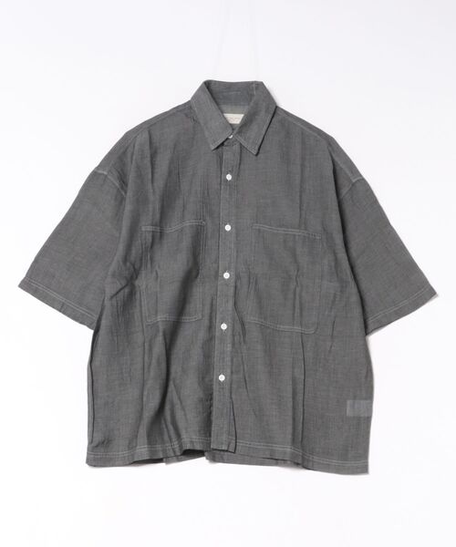 many men many mind(メニーメンメニーマインド)の「MANYMENMANYMINDS / 2.2ozデニム/レギュラーカラーシャツ(シャツ/ブラウス・メンズ・ライトベージュ/ブルー/ブラック・LARGE/MEDIUM)」の7枚目の写真