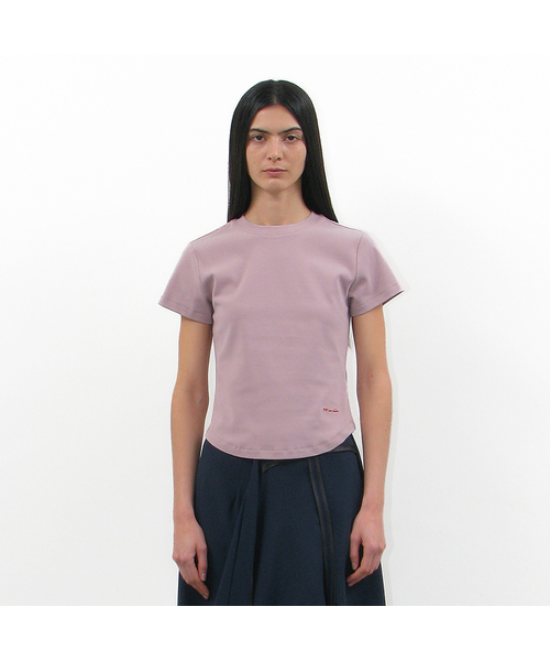 PARTIMENTO WOMEN(パルティメントウィメン)の「PW 90s ショートスリーブTシャツ_10カラー(Tシャツ/カットソー・レディース・ホワイト/スカイブルー/ブラック/グレー/ブルー/ピンク系その他/チャコール・FREE)」の7枚目の写真