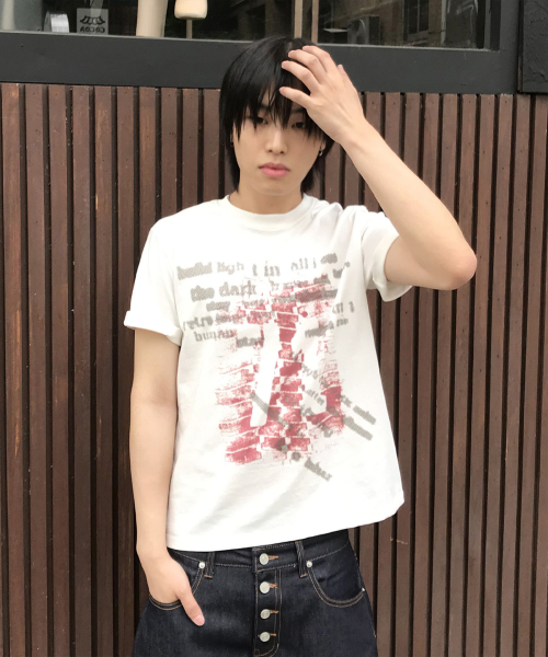 KICHUL(キチョル)の「Area 71 T-shirt (White)(Tシャツ/カットソー・レディース・その他・LARGE/MEDIUM/SMALL)」の1枚目の写真