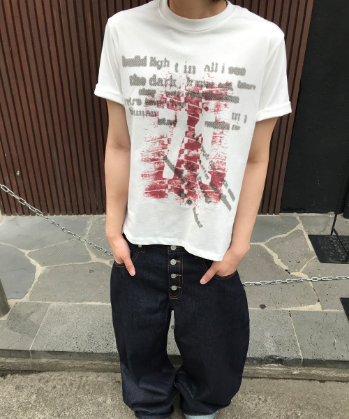 KICHUL(キチョル)の「Area 71 T-shirt (White)(Tシャツ/カットソー・レディース・その他・LARGE/MEDIUM/SMALL)」の16枚目の写真