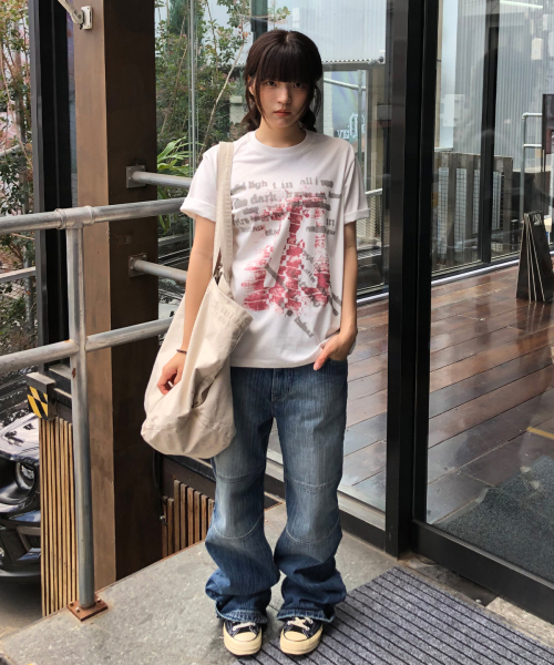 KICHUL(キチョル)の「Area 71 T-shirt (White)(Tシャツ/カットソー・レディース・その他・LARGE/MEDIUM/SMALL)」の10枚目の写真