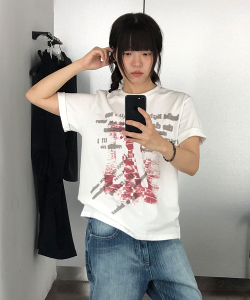 KICHUL(キチョル)の「Area 71 T-shirt (White)(Tシャツ/カットソー・レディース・その他・LARGE/MEDIUM/SMALL)」の11枚目の写真
