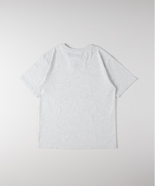 Right-on(ライトオン)の「【HONEYSUCKLE ROSE】アソートグラフィックTシャツ (半袖カットソー / プリントロゴ / クルーネック / ラウンドヘム / ゆったり / 体型カバー)(Tシャツ/カットソー・レディース・オフホワイト/ブルー/ブラウン/ホワイト/ライトグレー/イエロー/ダークグレー/キナリ・S/M/L)」の17枚目の写真