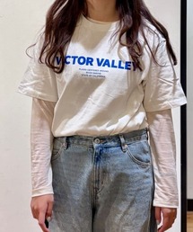 Right-on（ライトオン）の「【HONEYSUCKLE ROSE】アソートグラフィックＴシャツ (半袖カットソー / プリントロゴ / クルーネック / ラウンドヘム / ゆったり / 体型カバー)（Tシャツ/カットソー）」