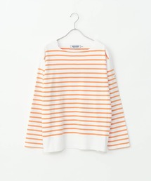 MONT KEMMEL（モンケメル）の「【 MONTKEMMEL / モンケメル 】バスクボーダー　ウォッシュ加工　ロングスリーブTシャツ（Tシャツ/カットソー）」