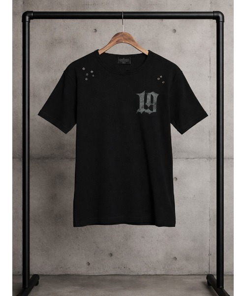 SEQUENZ(シークエンズ)の「SEQUENZ (シークエンズ) Tシャツ 半袖 バックプリント リブ素材 カットソー メンズ レディース(Tシャツ/カットソー・メンズ・ホワイト/ブラック・M/L)」の6枚目の写真