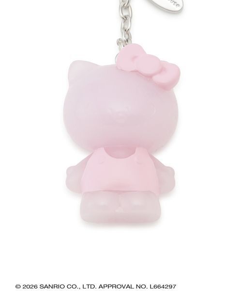 sanrio house(サンリオハウス)の「ハローキティイニシャルチャーム【T】(キーケース/キーアクセサリー・レディース・ブラック/ホワイト/ライトブルー/ライトピンク・F)」の14枚目の写真