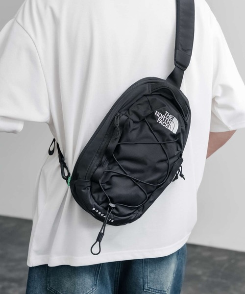 THE NORTH FACE BOREALIS SLING BAG ロゴ刺繍クロスボディバッグ