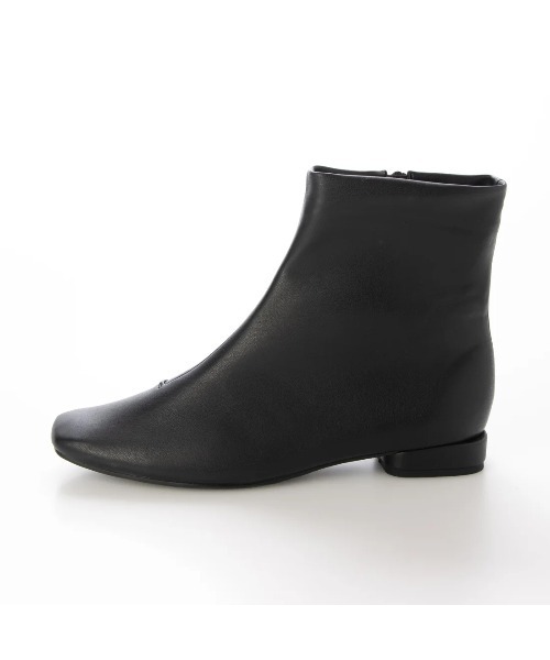 Launa lea(ラウナレア)の「【レイン対応】Rainy Dayストレッチスクエアトゥショートブーツ(R9024)(レインシューズ・レディース・ブラック/アイボリー・M/S/LL/L)」の11枚目の写真