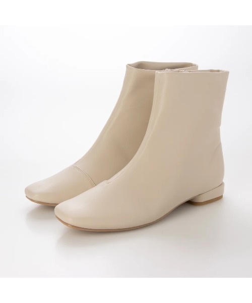Launa lea(ラウナレア)の「【レイン対応】Rainy Dayストレッチスクエアトゥショートブーツ(R9024)(レインシューズ・レディース・ブラック/アイボリー・M/S/LL/L)」の15枚目の写真