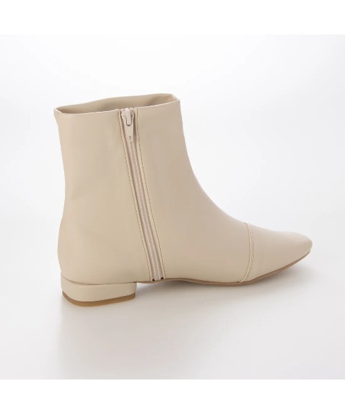 Launa lea(ラウナレア)の「【レイン対応】Rainy Dayストレッチスクエアトゥショートブーツ(R9024)(レインシューズ・レディース・ブラック/アイボリー・M/S/LL/L)」の17枚目の写真
