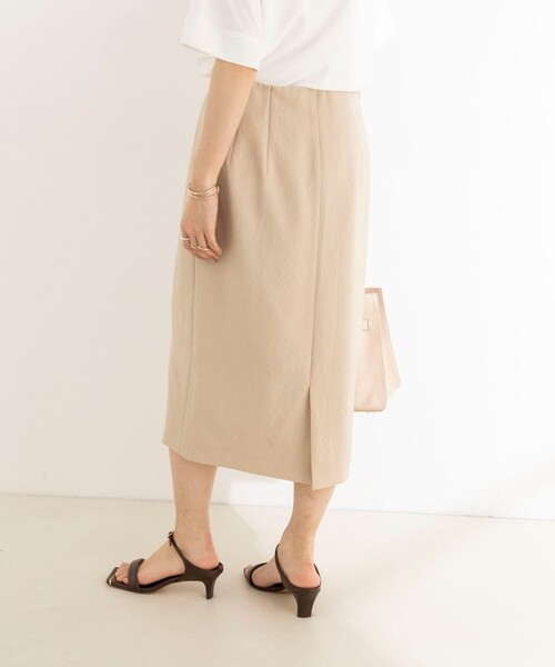 NOLLEY’S(ノーリーズ)の「《セットアップ対応》ウォッシャブルストレッチツイルタイトスカート(スカート・レディース・ネイビー/ベージュ・40/38/36)」の15枚目の写真
