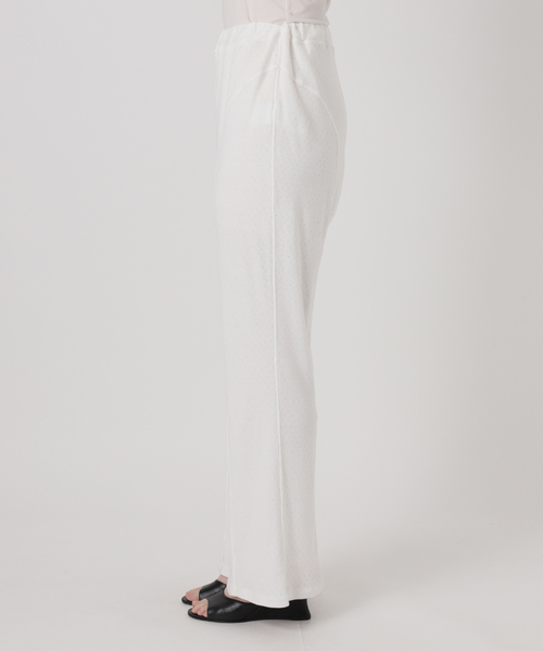 PAN(パン)の「【PAN/パン】EYELET MESH FLARE PANTS(スラックス・レディース・ブラック/ホワイト・SMALL)」の20枚目の写真