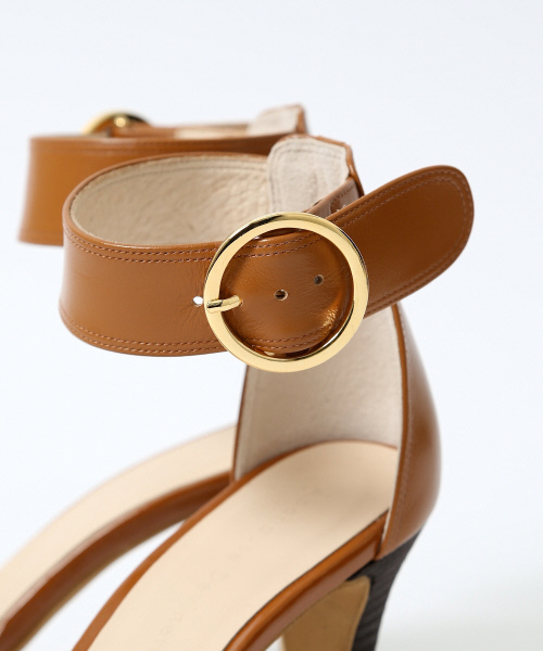 Abahouse Devinette（ドゥヴィネット）の「ラウンドバックルサンダル（サンダル・レディース・ピンク/ダークブラウン・38/37/36/35/39）」の7枚目の写真