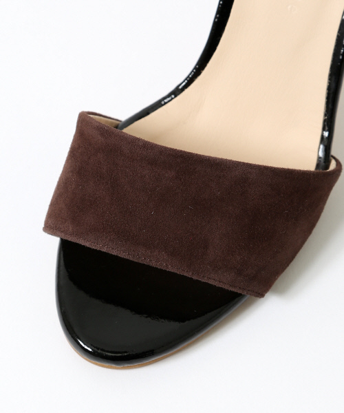 Abahouse Devinette（ドゥヴィネット）の「ラウンドバックルサンダル（サンダル・レディース・ピンク/ダークブラウン・38/37/36/35/39）」の8枚目の写真