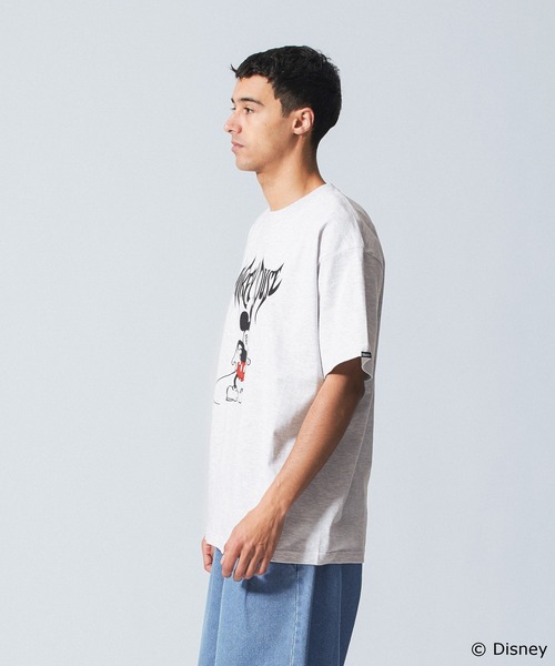 Disney(ディズニー)の「Mickey Mouse / S/S TEE(Tシャツ/カットソー・メンズ・ホワイト/アッシュ/ブラック・M/L/XL)」の16枚目の写真