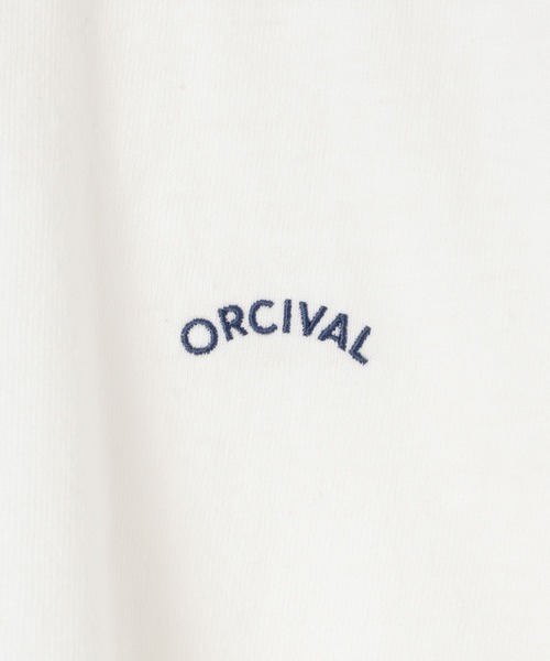 ORCIVAL(オーシバル)の「【ORCIVAL(オーシバル)】ロゴ刺繍ショートスリーブTシャツ(Tシャツ/カットソー・レディース・サックスブルー/ブラック/ベージュ/オフホワイト・FREE)」の8枚目の写真