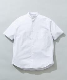 URBAN RESEARCH ROSSO MEN | 『WEB限定』『イージーケア / XLサイズあり』ハイパフォーマンスリネンバンド半袖シャツ(シャツ/ブラウス)