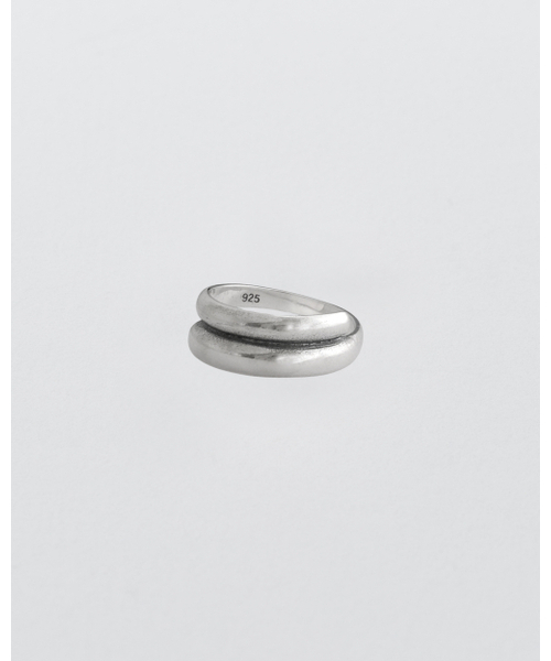 ANOTHERLAYER(アナザーレイヤー)の「Dual Layer Ring (silver925)(リング・レディース・シルバー・17/15 /13/11/10)」の1枚目の写真