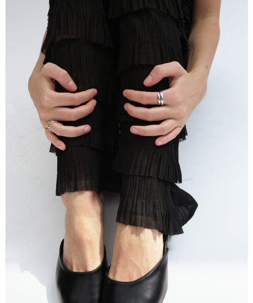 ANOTHERLAYER(アナザーレイヤー)の「Dual Layer Ring (silver925)(リング・レディース・シルバー・17/15 /13/11/10)」の2枚目の写真