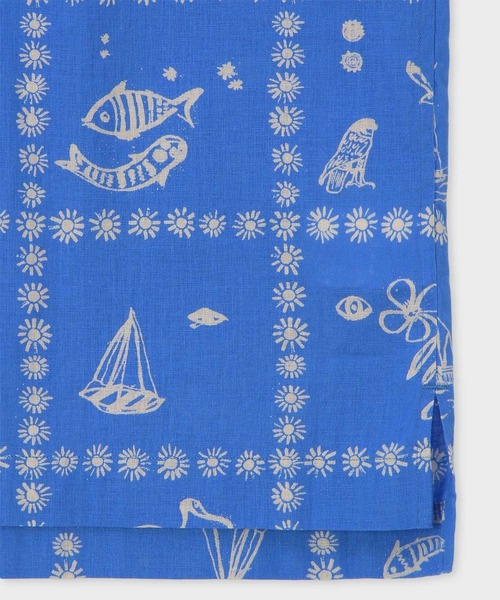 Paul Smith(ポールスミス)の「"Cairo Bandanna" オープンカラーシャツ / 163641 332(シャツ/ブラウス・メンズ・オフホワイト/ブルー・X-LARGE/LARGE/MEDIUM/SMALL)」の8枚目の写真