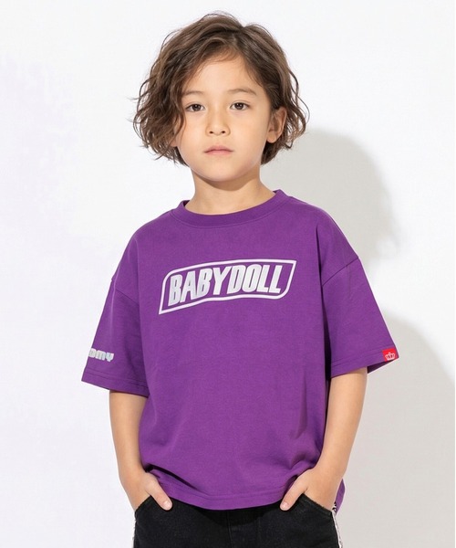 セール】親子お揃い シャイニーロゴTシャツ 1617K（Tシャツ/カットソー