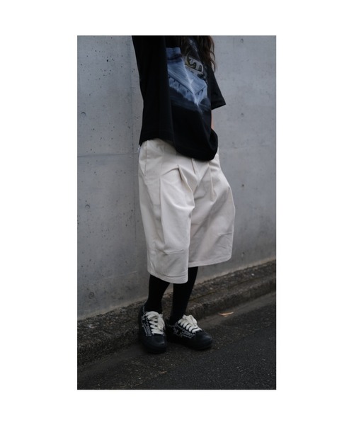 SHINYAKOZUKA(シンヤコヅカ)の「【ZOZO限定】UPCYCLED SHORT BAGGY(その他パンツ・メンズ・ホワイト系その他・SMALL/X-SMALL)」の6枚目の写真