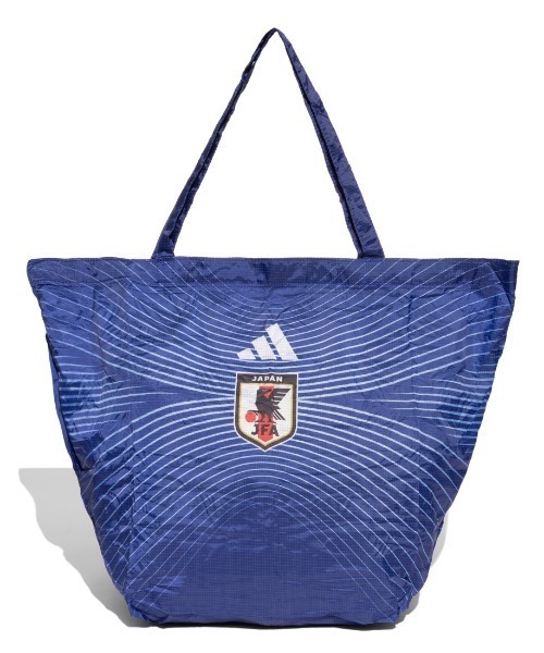 adidas（アディダス）の「アディダス サッカー日本代表 2026 ホーム パッカブルバッグ（エコバッグ/サブバッグ・メンズ・ブルー・ONE SIZE）」の6枚目の写真